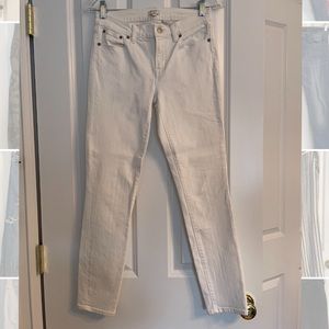 White JCrew jeans